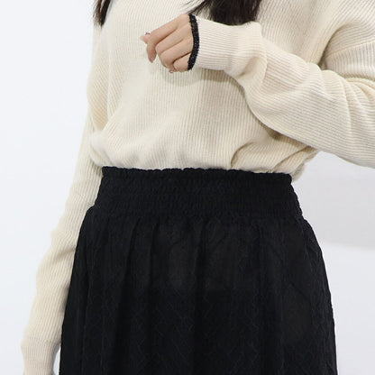 PINKO  ロングスカート   ブラック レース ロングロングスカート 1G1790-Y7RU