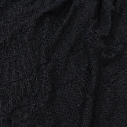 PINKO  ロングスカート   ブラック レース ロングロングスカート 1G1790-Y7RU