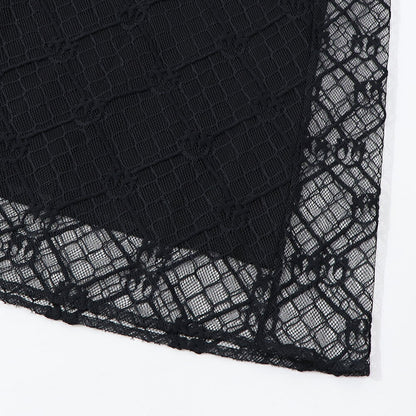 PINKO  ロングスカート   ブラック レース ロングロングスカート 1G1790-Y7RU