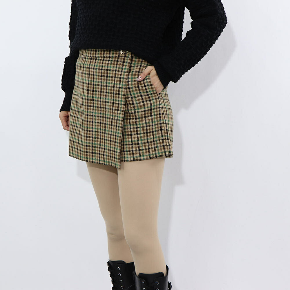 PINKO ブラウン キュロットパンツ 1G184N-A07Q