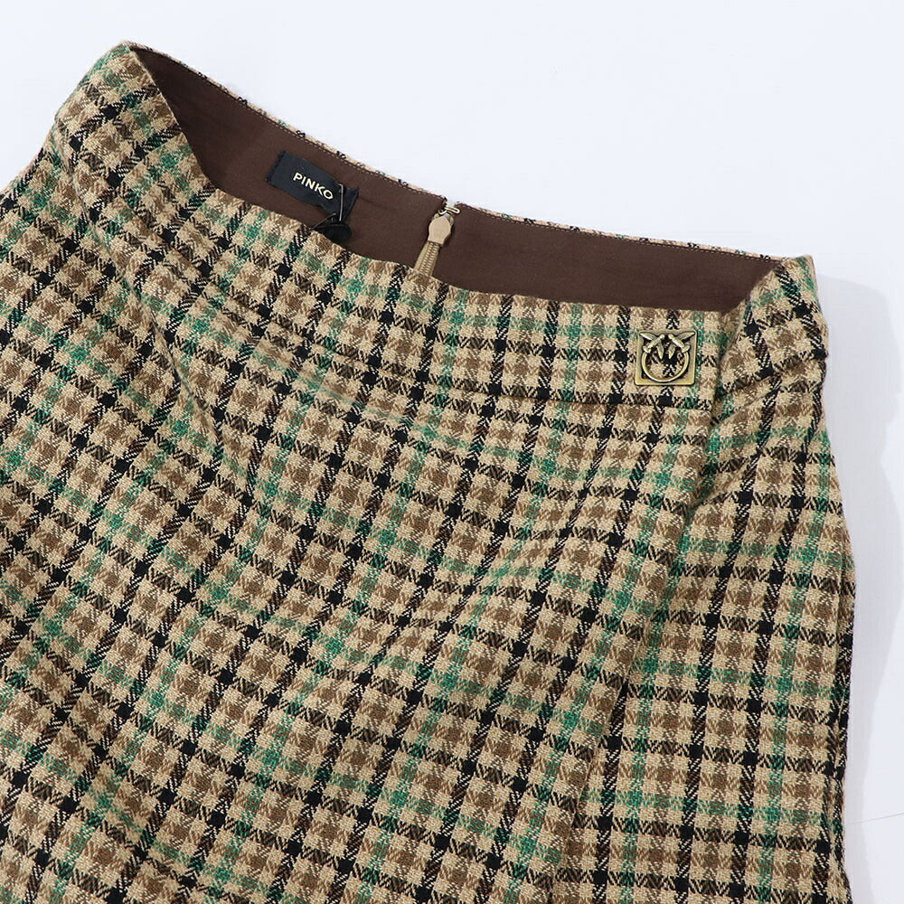 PINKO ブラウン キュロットパンツ 1G184N-A07Q