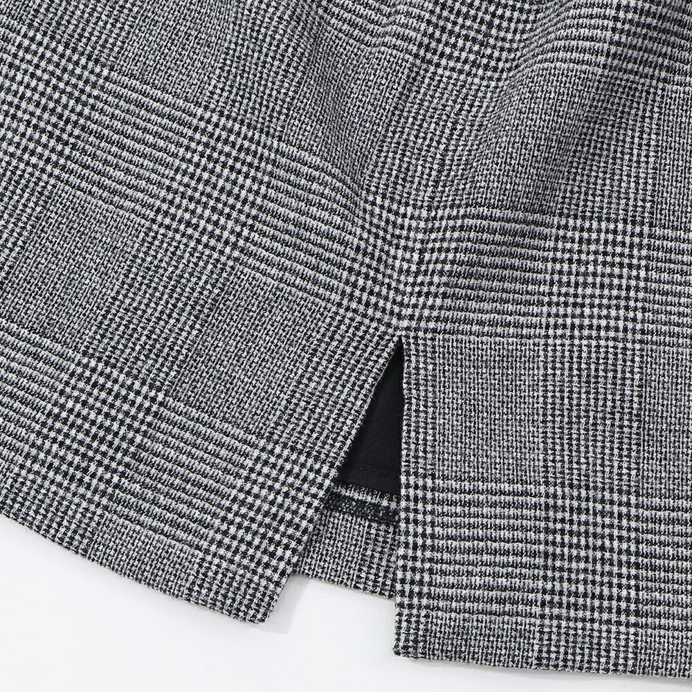 PINKO グレー ミニスカート チェック柄 1G18KG-A0CV