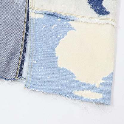 PINKO ブルー ロングスカート デニムスカート スパンコール 1J10VA-Y653