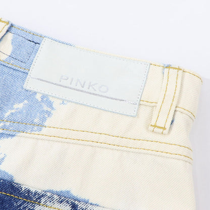 PINKO ブルー ロングスカート デニムスカート スパンコール 1J10VA-Y653