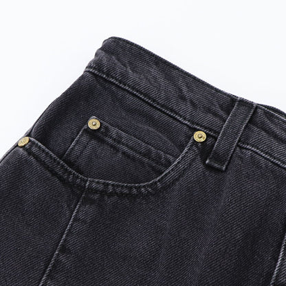 PINKO グレー デニムスカート フリル ロングスカート 1J110C-A09H