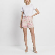 PINKO ピンコ レディース ボトムス ショートパンツ ピンク 迷彩 カモフラ 100591-A0MW