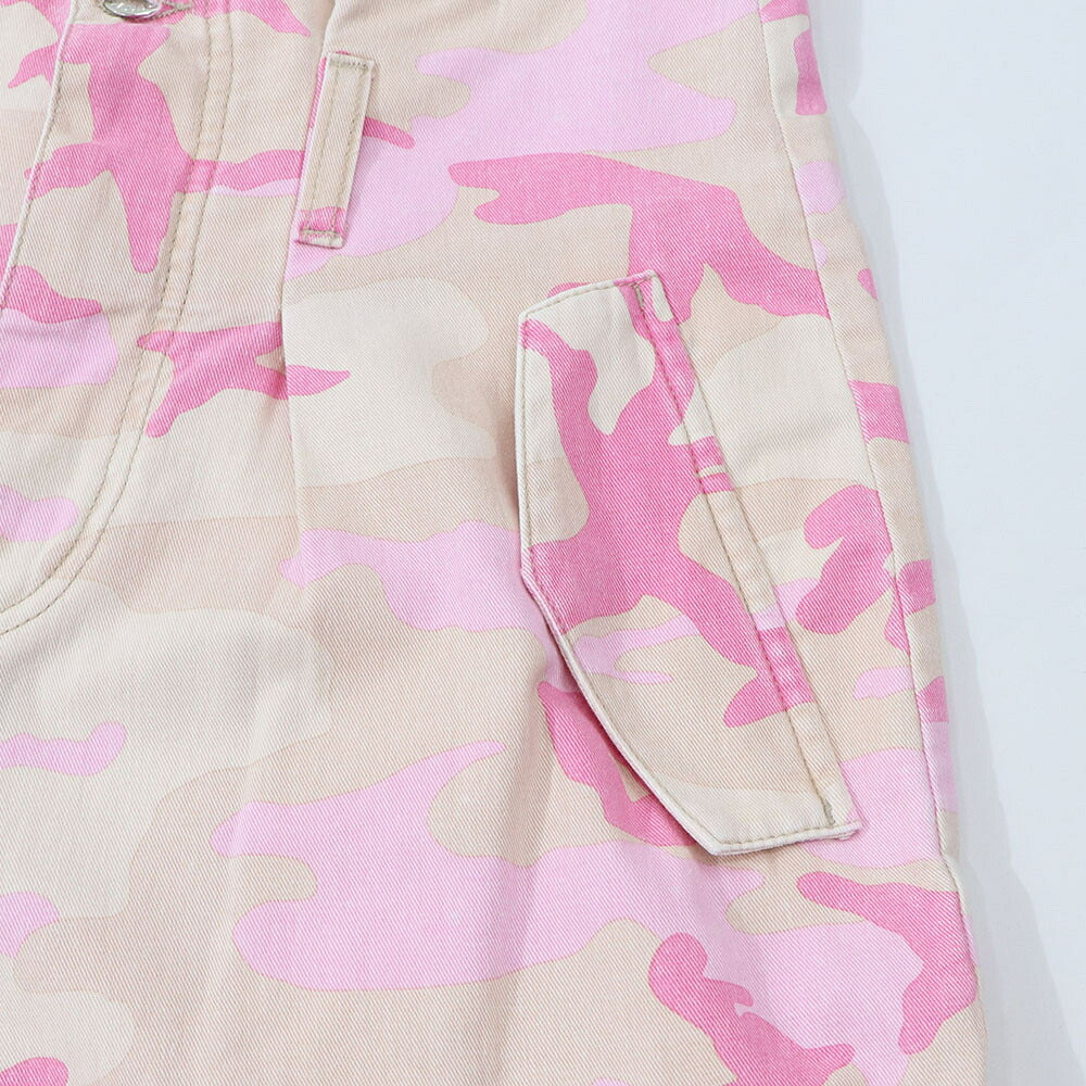 PINKO ピンク カモフラ柄 迷彩柄 カーゴパンツ 100336-A0MW