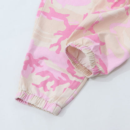 PINKO ピンク カモフラ柄 迷彩柄 カーゴパンツ 100336-A0MW