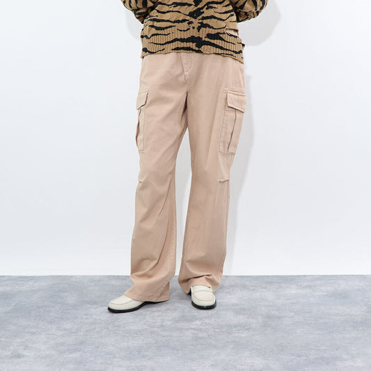 PINKO ピンクベージュ カーゴパンツ チノパン 100781-A0I5