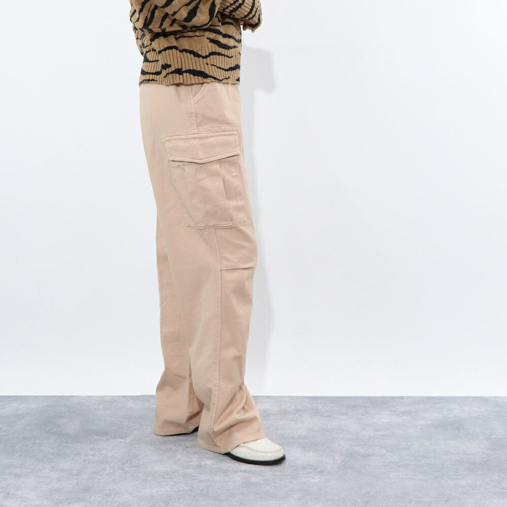 PINKO ピンクベージュ カーゴパンツ チノパン 100781-A0I5