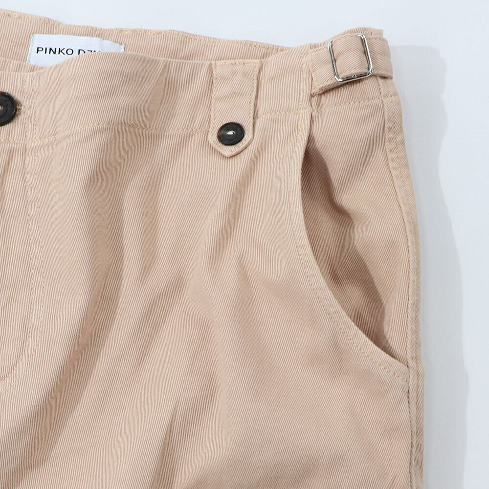 PINKO ピンクベージュ カーゴパンツ チノパン 100781-A0I5