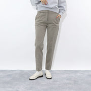 PINKO ロングパンツ ベージュ 千鳥格子 スラックス 1G15D4-8187