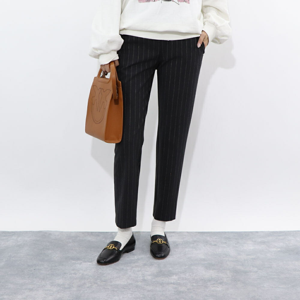 PINKO ロングパンツ ダークグレー 1G15H3-8146