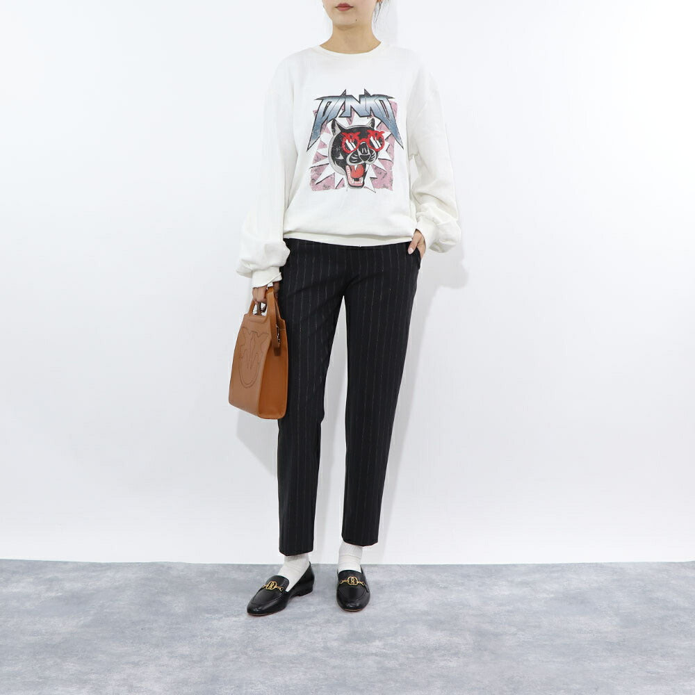 PINKO ロングパンツ ダークグレー 1G15H3-8146