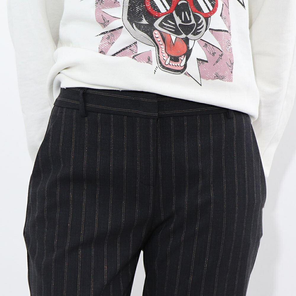 PINKO ロングパンツ ダークグレー 1G15H3-8146