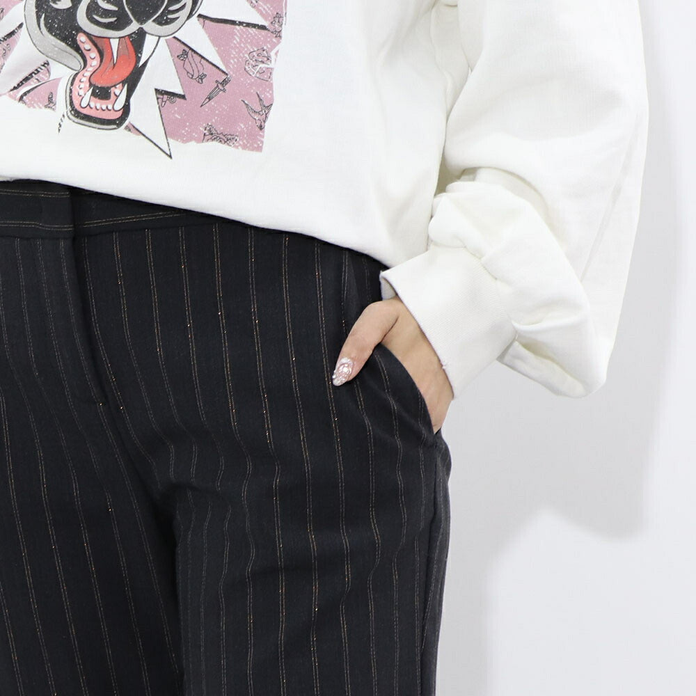 PINKO ロングパンツ ダークグレー 1G15H3-8146