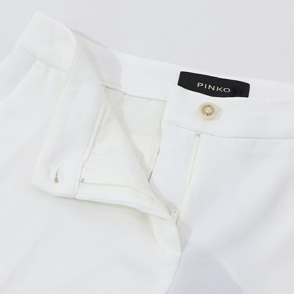 PINKO ロングパンツ ホワイト 1G15U7-8386