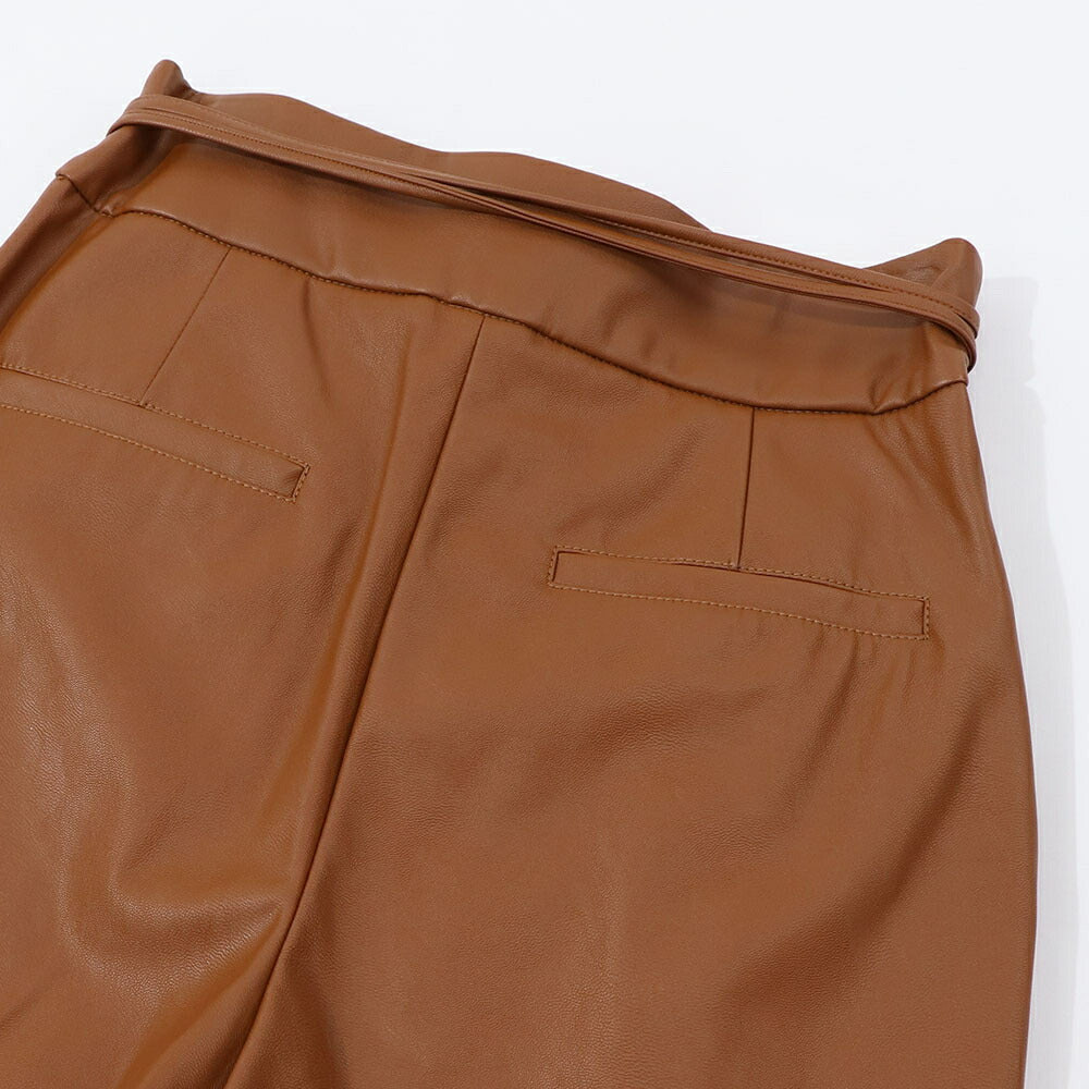 PINKO ロングパンツ ブラウン 1G15X2-7105