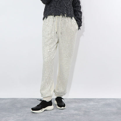 PINKO ホワイト オリーブ  スウェットパンツ 1G17GK-Y722