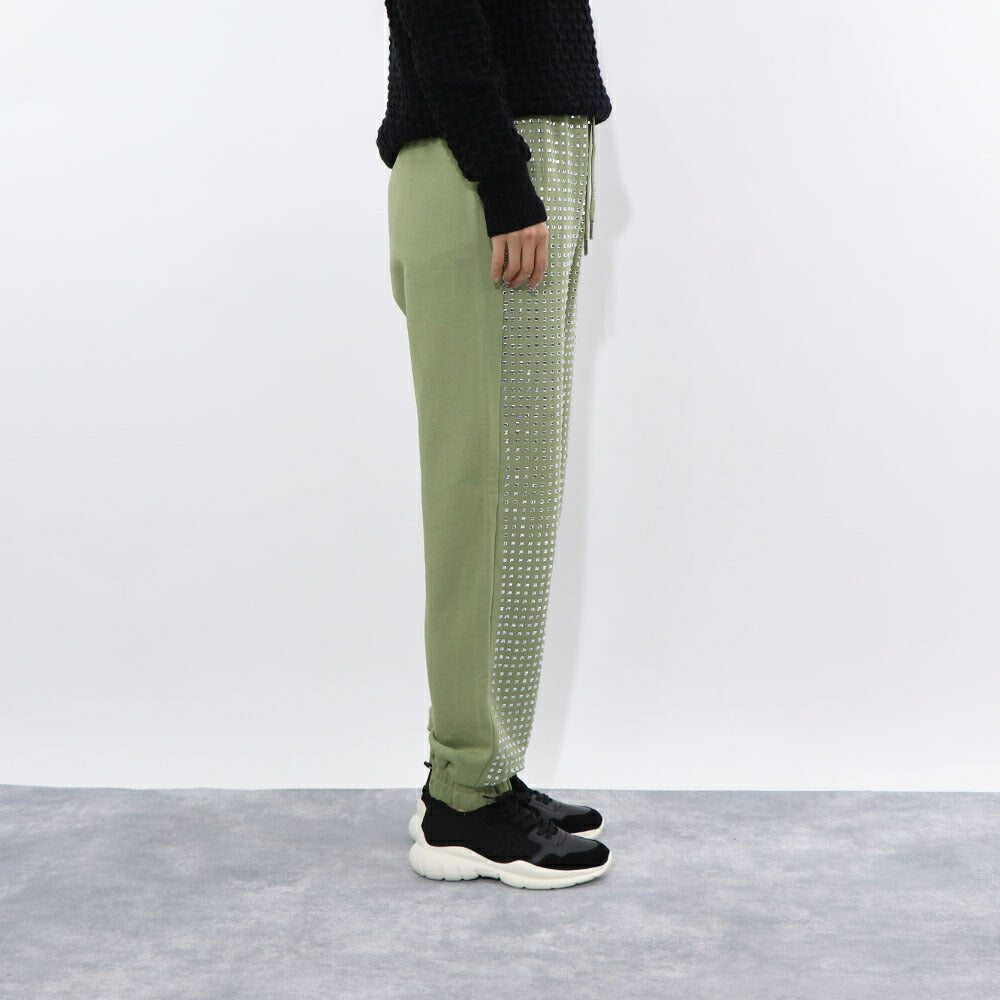 PINKO ホワイト オリーブ  スウェットパンツ 1G17GK-Y722