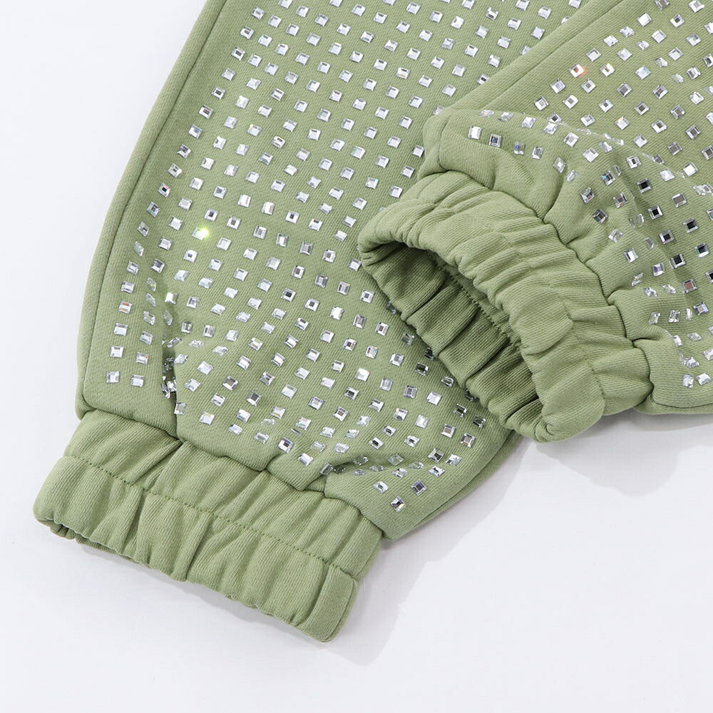 PINKO ホワイト オリーブ  スウェットパンツ 1G17GK-Y722