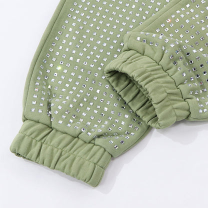 PINKO ホワイト オリーブ  スウェットパンツ 1G17GK-Y722