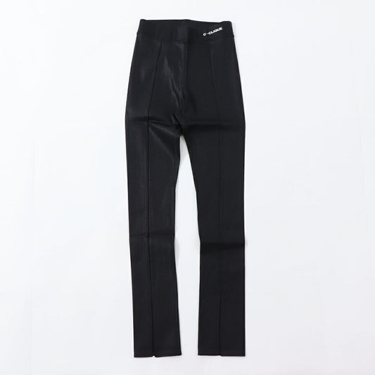 PINKO ロングパンツ ブラック レギンス 1G1805-Y5KG