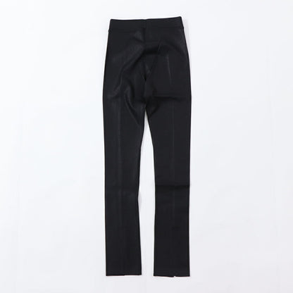 PINKO ロングパンツ ブラック レギンス 1G1805-Y5KG