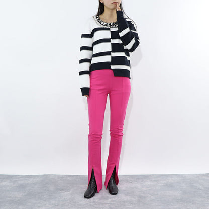 PINKO ピンク カラーパンツ  スリムパンツ 1G1879-1739