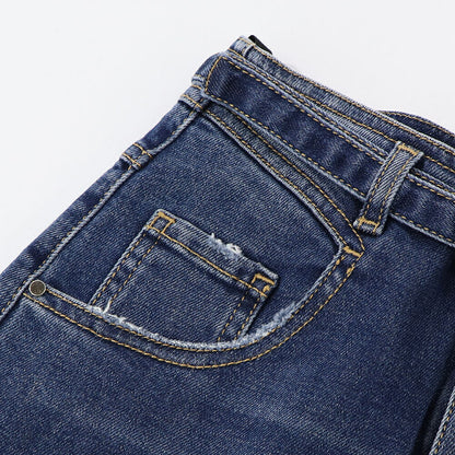 PINKO デニムパンツ ネイビー ダメージ加工  1J10PH-Y78N