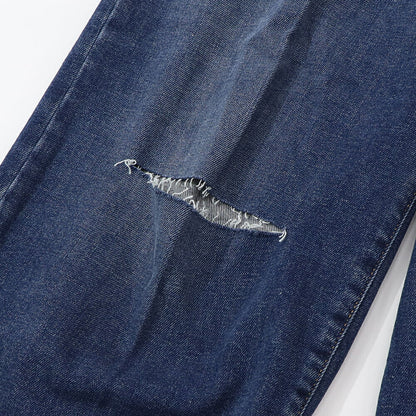 PINKO デニムパンツ ネイビー ダメージ加工  1J10PH-Y78N