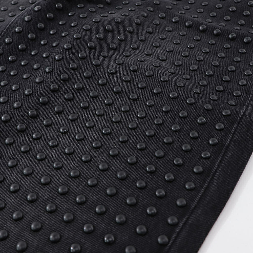 PINKO デニムパンツ ブラックデニム スタッズ 1J10Q5-Y78X