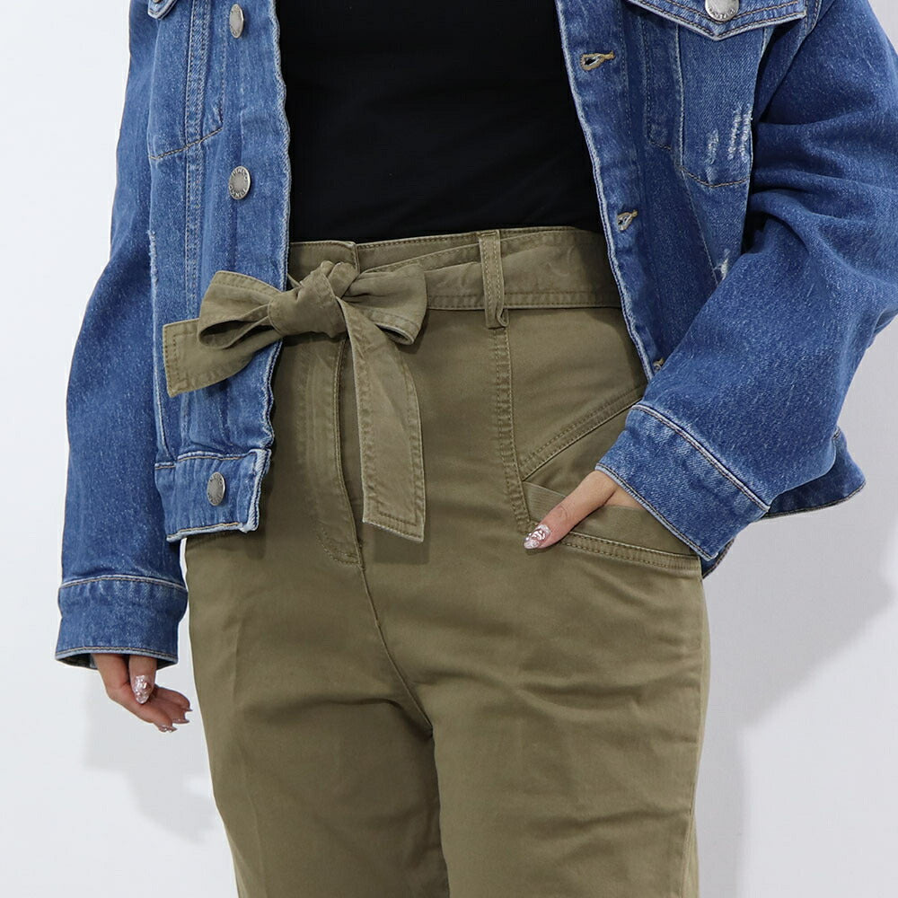 PINKO  ブラウン チノパン 1J10RG-Y7J9