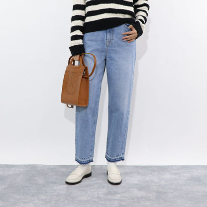 PINKO デニムパンツ ブルー ストレート  1J10TT-Y832