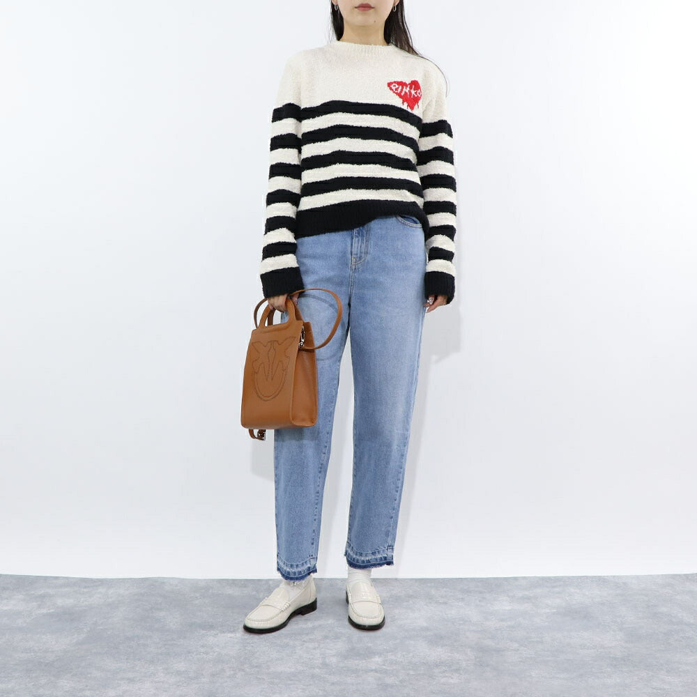 PINKO デニムパンツ ブルー ストレート  1J10TT-Y832