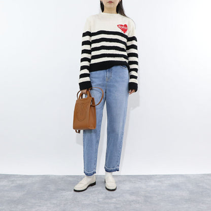 PINKO デニムパンツ ブルー ストレート  1J10TT-Y832