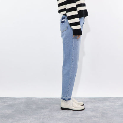 PINKO デニムパンツ ブルー ストレート  1J10TT-Y832