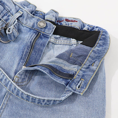 PINKO デニムパンツ ブルー ストレート  1J10TT-Y832