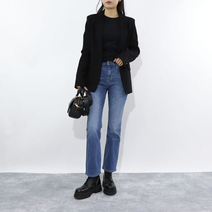 PINKO デニムパンツ ブルー ストレート シンプル 1J1113-Y78M