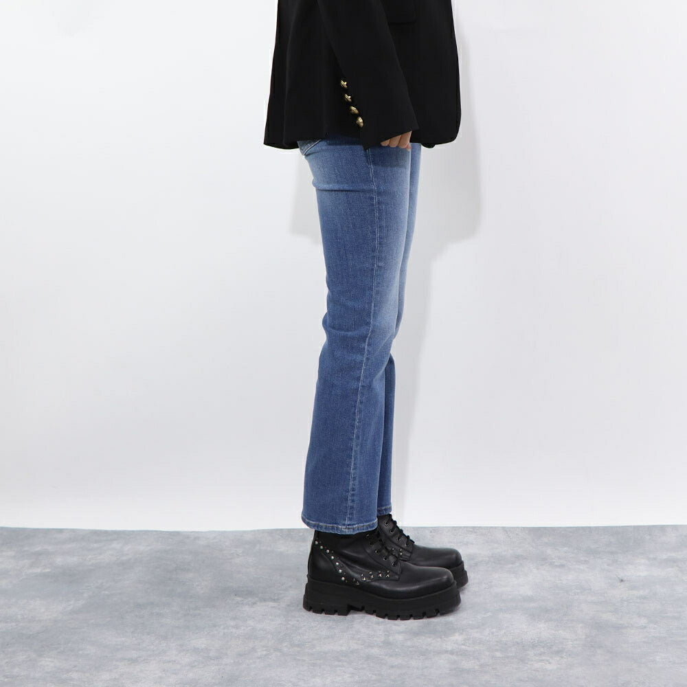 PINKO デニムパンツ ブルー ストレート シンプル 1J1113-Y78M