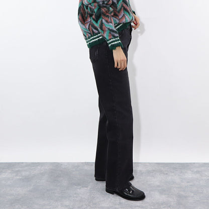 PINKO デニムパンツ ブラック ブラックデニム ストレート 1J1129-A09G