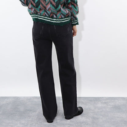 PINKO デニムパンツ ブラック ブラックデニム ストレート 1J1129-A09G