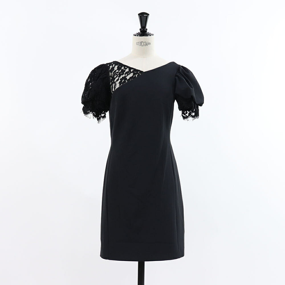 ピンコ PINKO ワンピース ブラック ミニワンピース レース 100145-A0HL