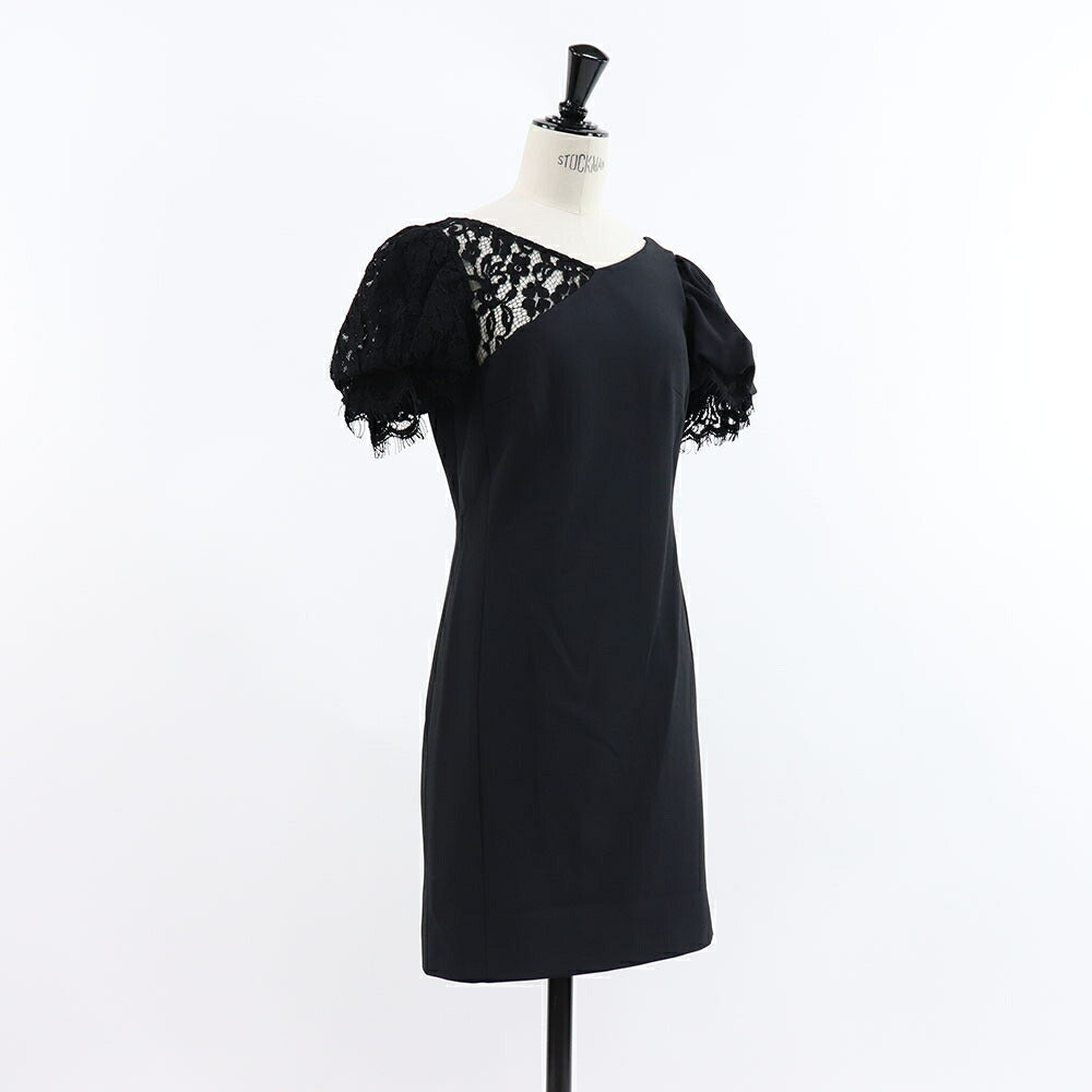 ピンコ PINKO ワンピース ブラック ミニワンピース レース 100145-A0HL