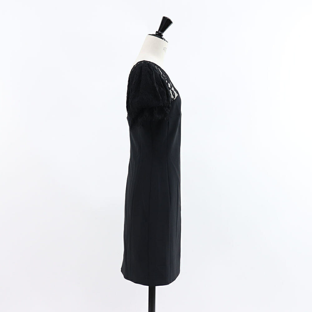 ピンコ PINKO ワンピース ブラック ミニワンピース レース 100145-A0HL