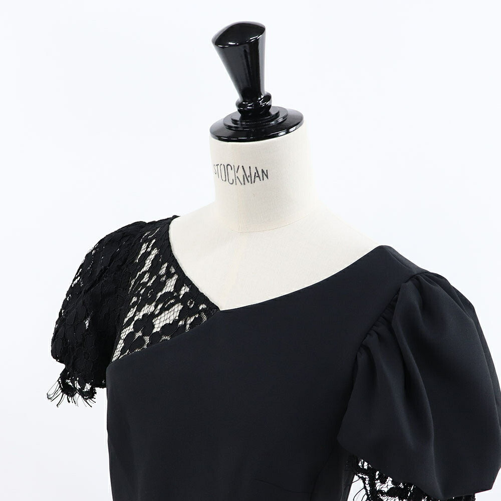 ピンコ PINKO ワンピース ブラック ミニワンピース レース 100145-A0HL