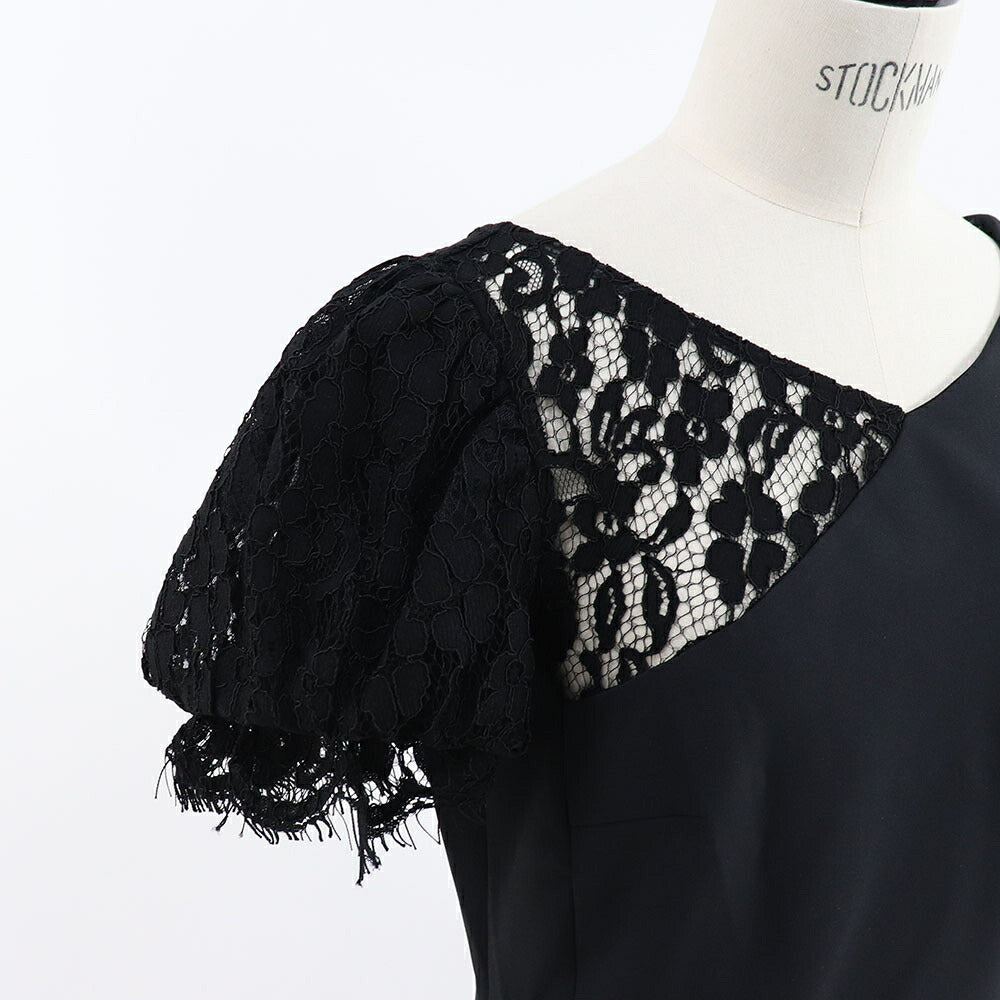 ピンコ PINKO ワンピース ブラック ミニワンピース レース 100145-A0HL