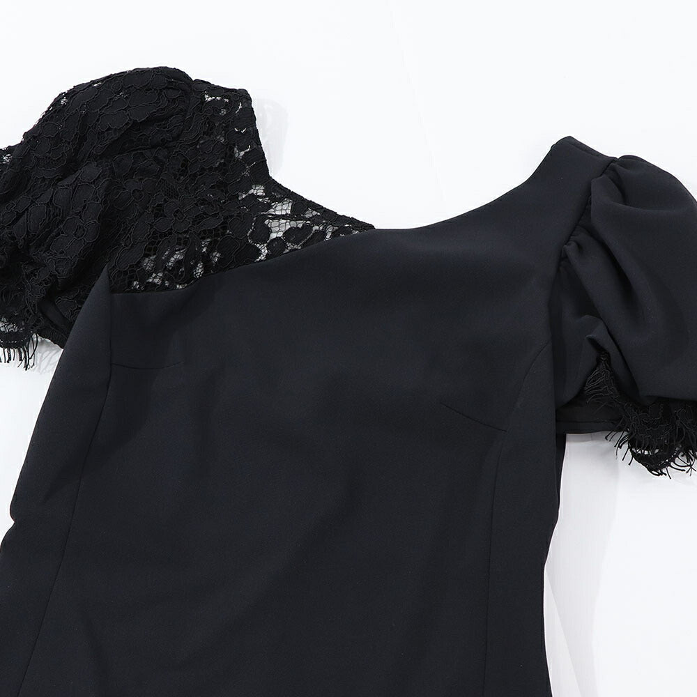ピンコ PINKO ワンピース ブラック ミニワンピース レース 100145-A0HL