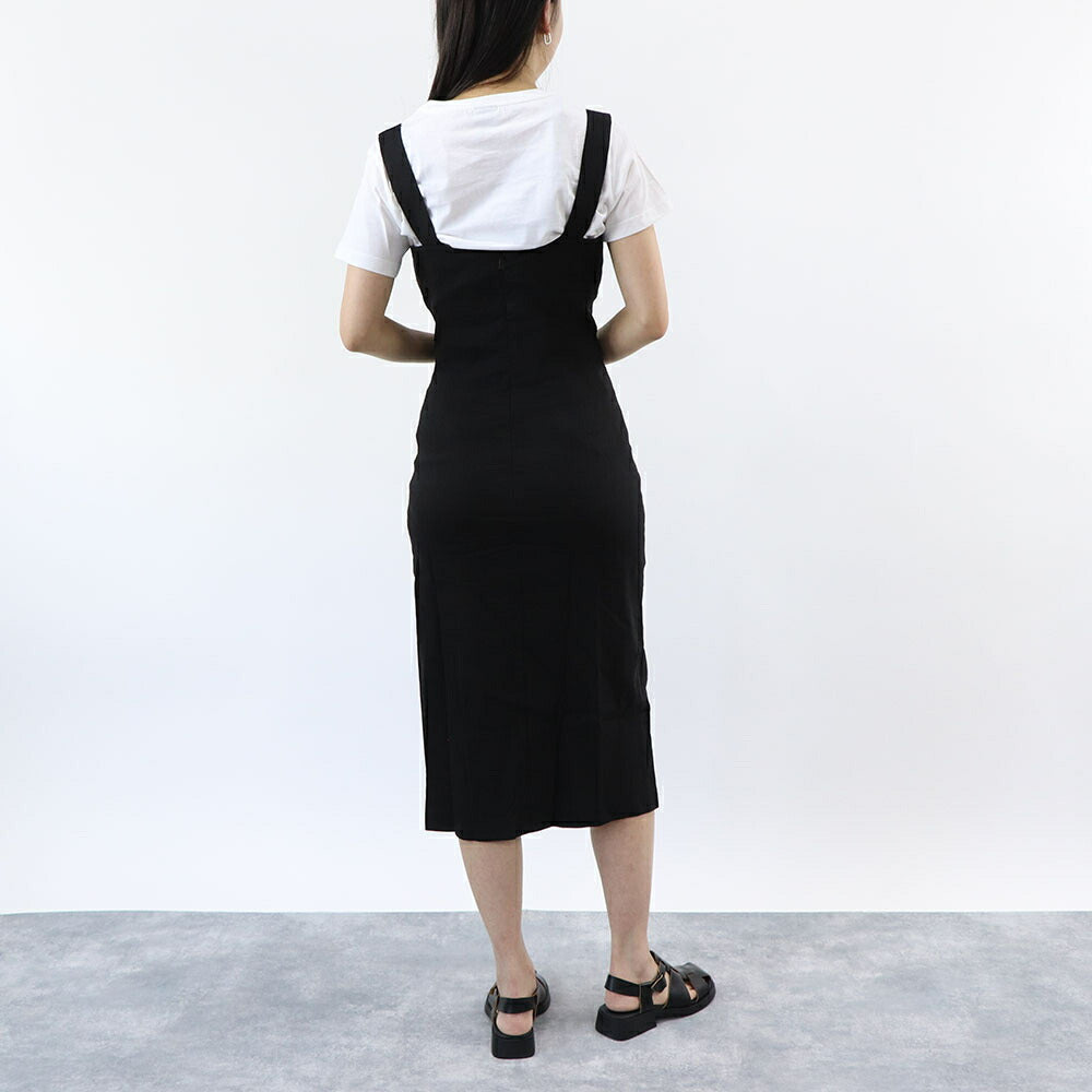 PINKO ワンピース ブラック ジャンスカ 100462-A0IM