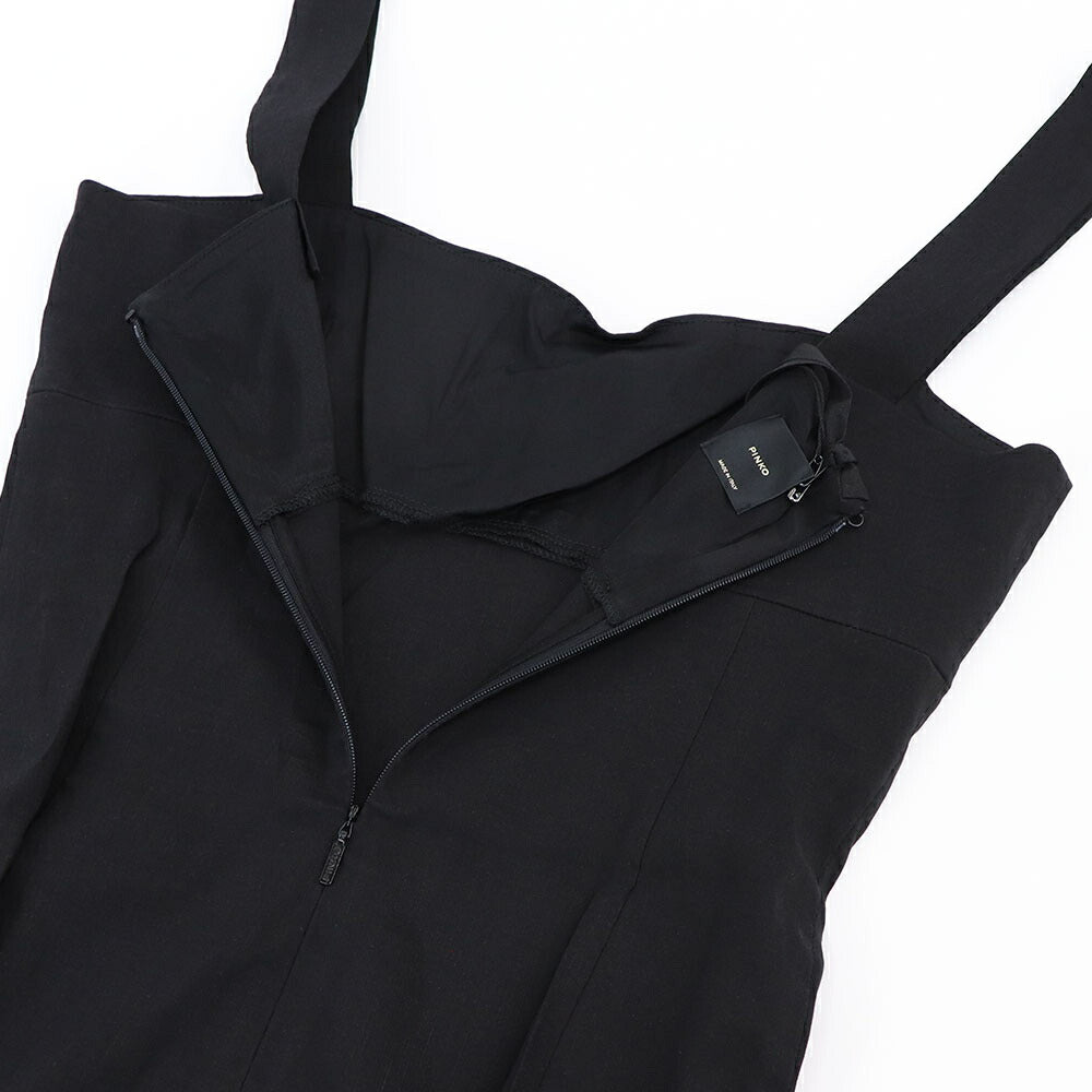 PINKO ワンピース ブラック ジャンスカ 100462-A0IM